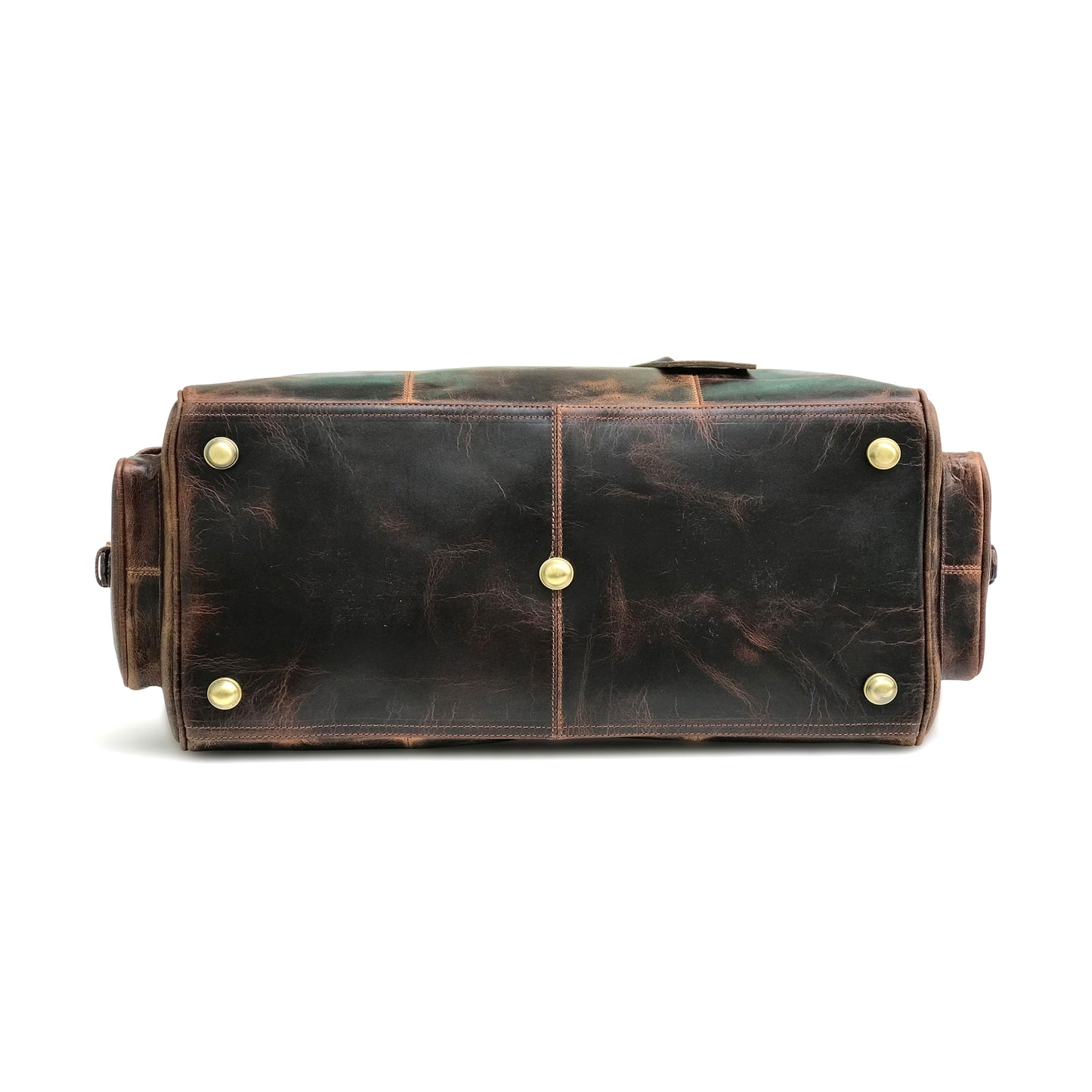 Hard Wax Leather Weekender Bag
