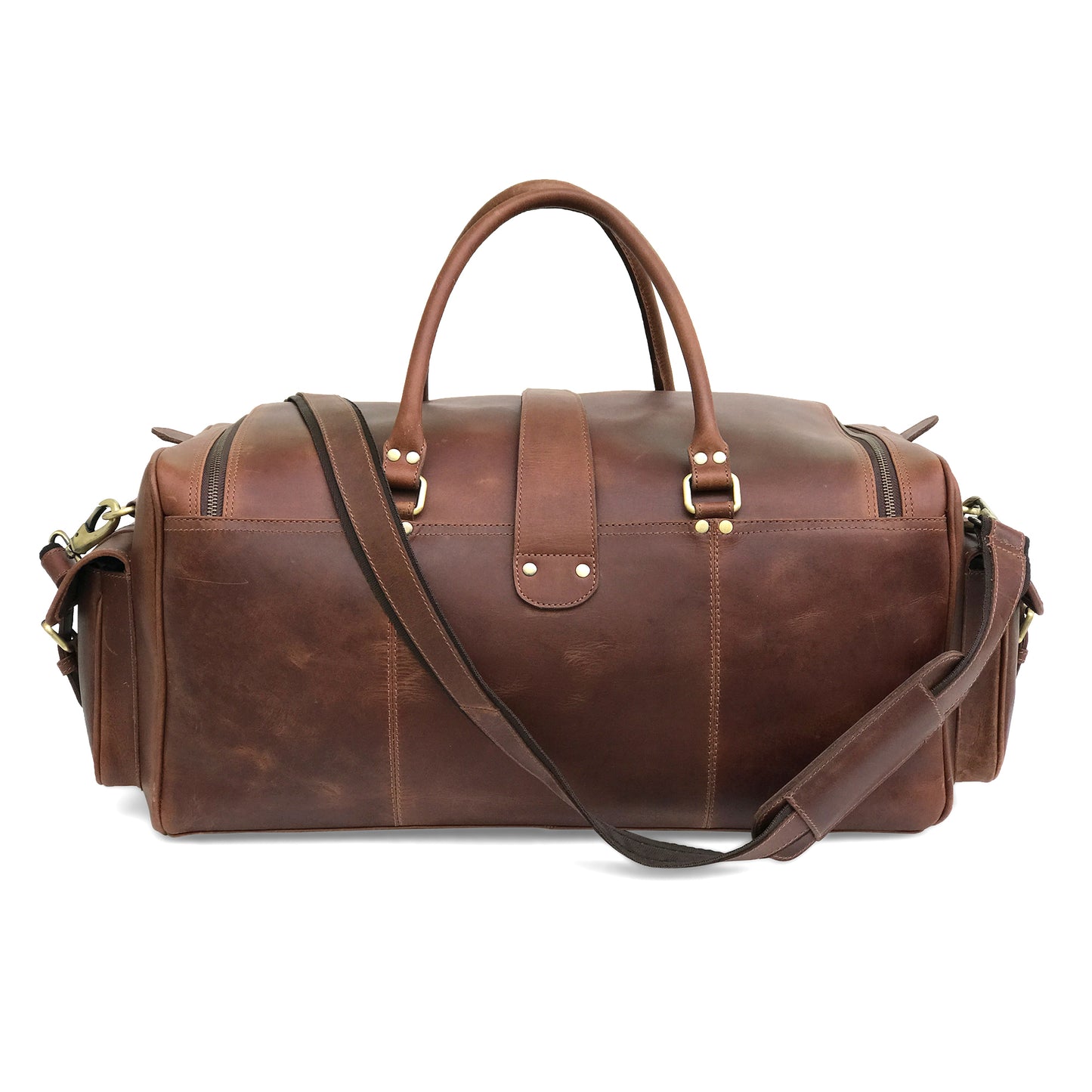 Cabin Luggage Leather Bag Weekender