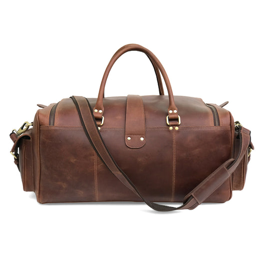 Cabin Luggage Leather Bag Weekender