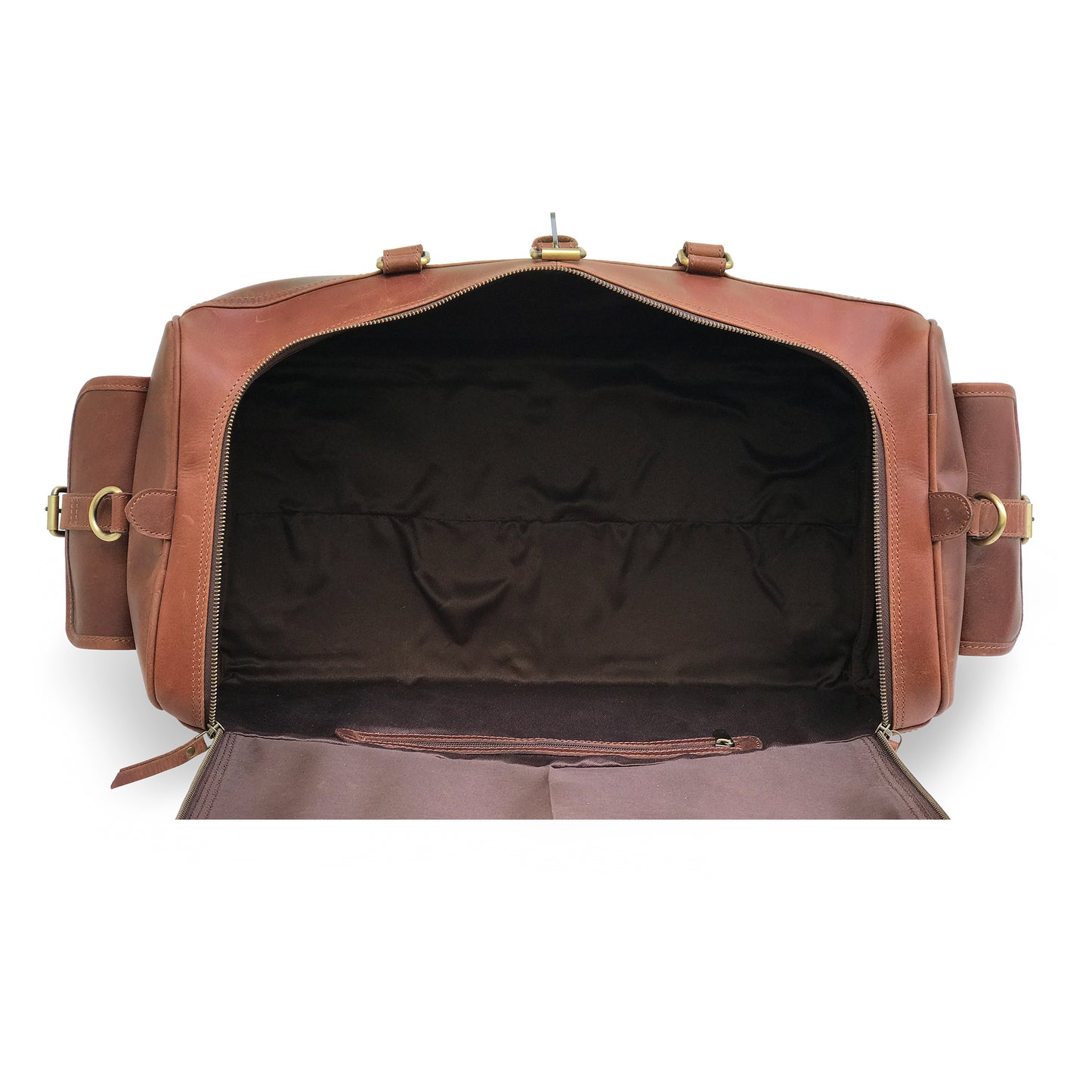 Cabin Luggage Leather Bag Weekender