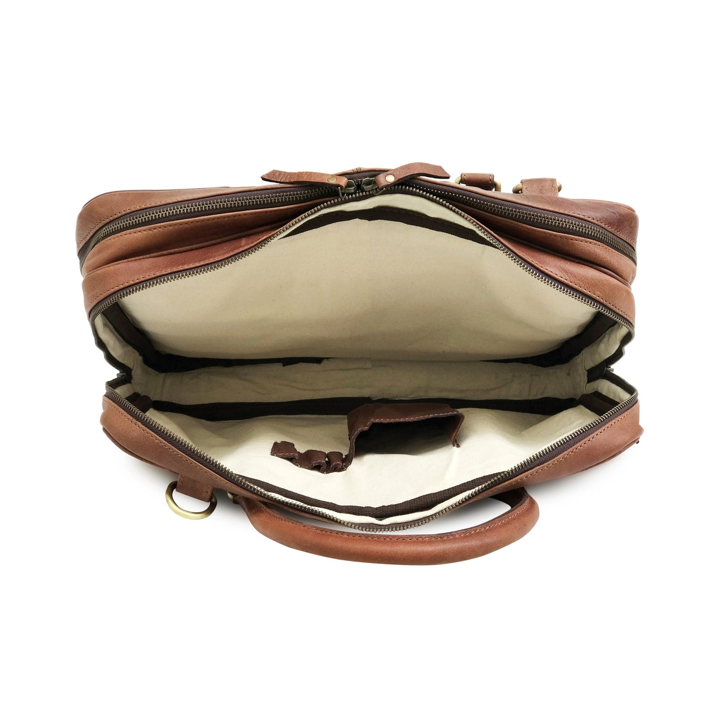 Marcellus Soft Leather Briefcase Bag