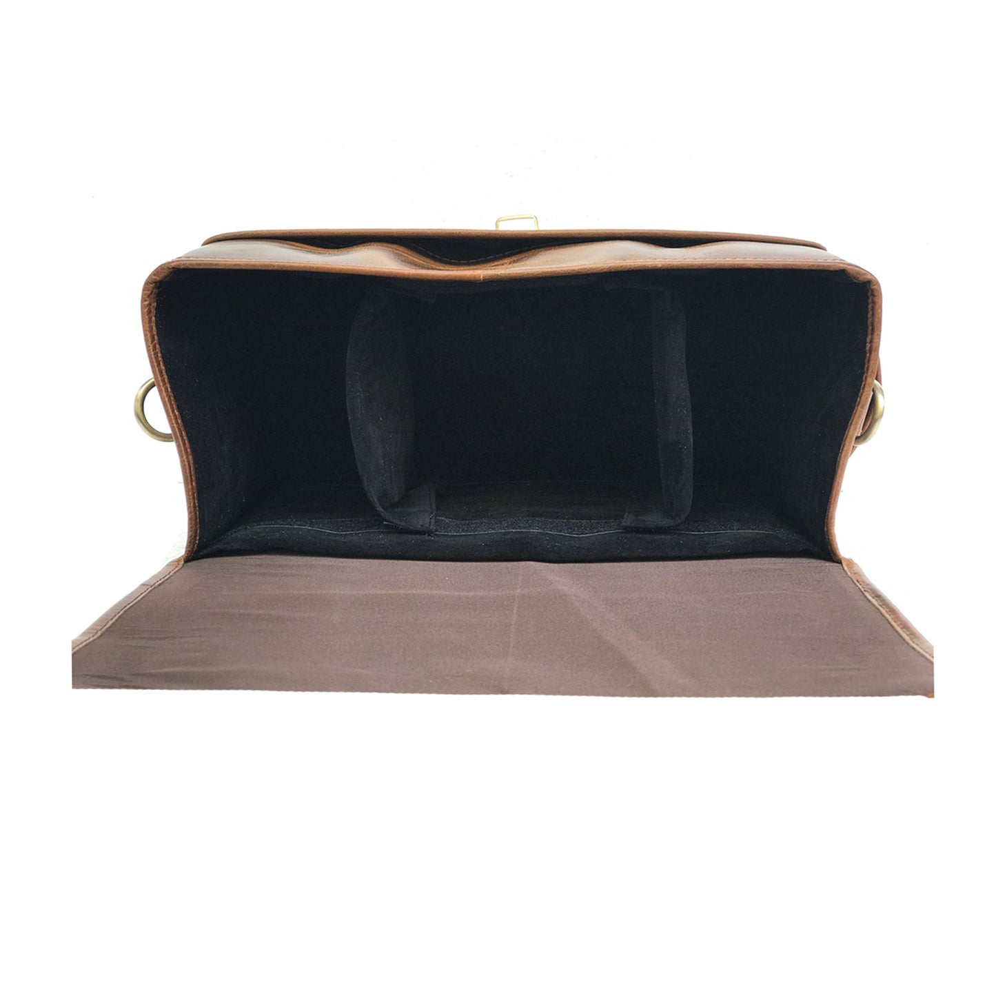 Glossy Leather Camera Bag