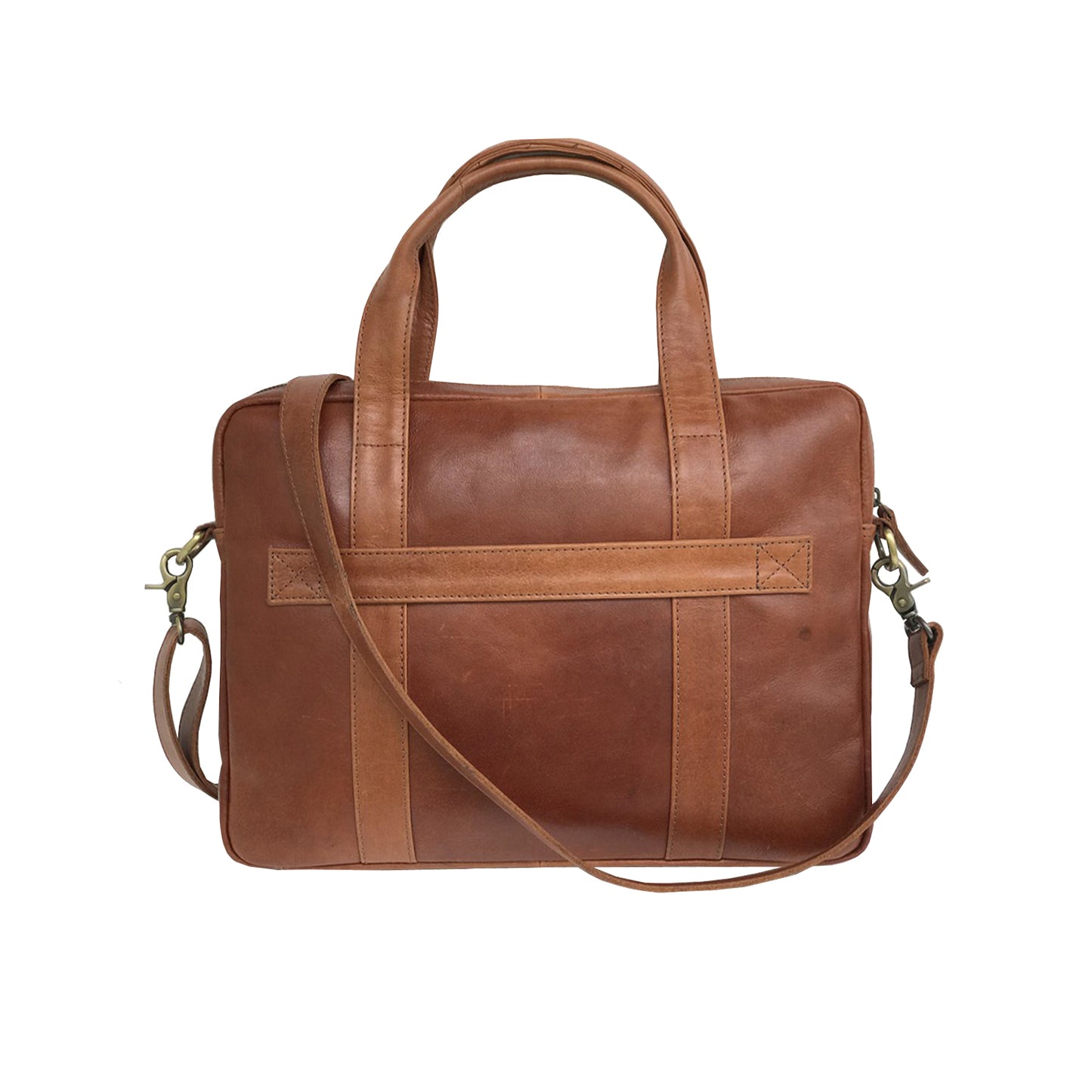 Cow Hide Leather Laptop Bag