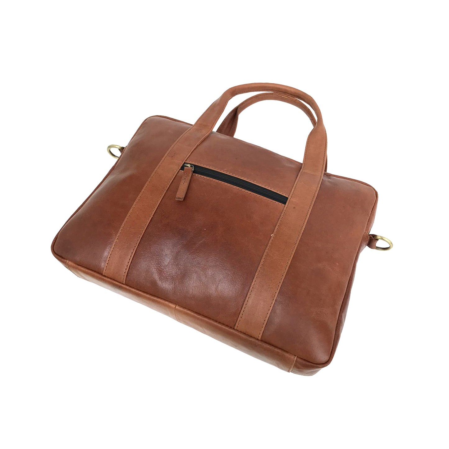 Cow Hide Leather Laptop Bag