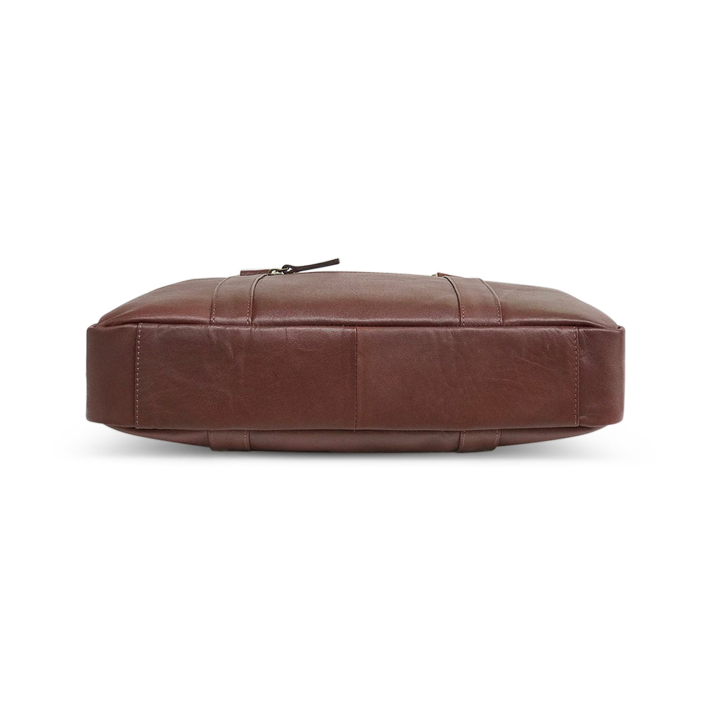 Granular Finish Leather Laptop Bag