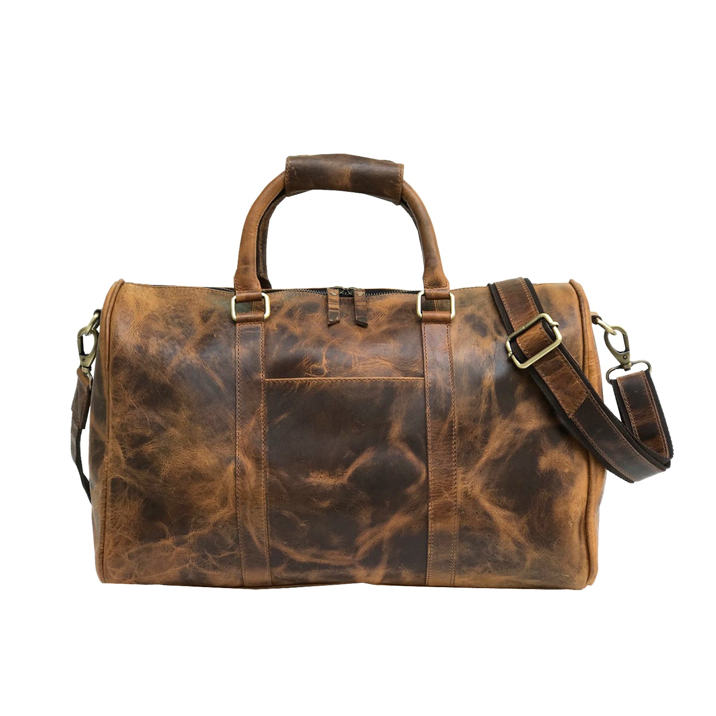 Crazy Horse Leather Travel Bag (Unisex)