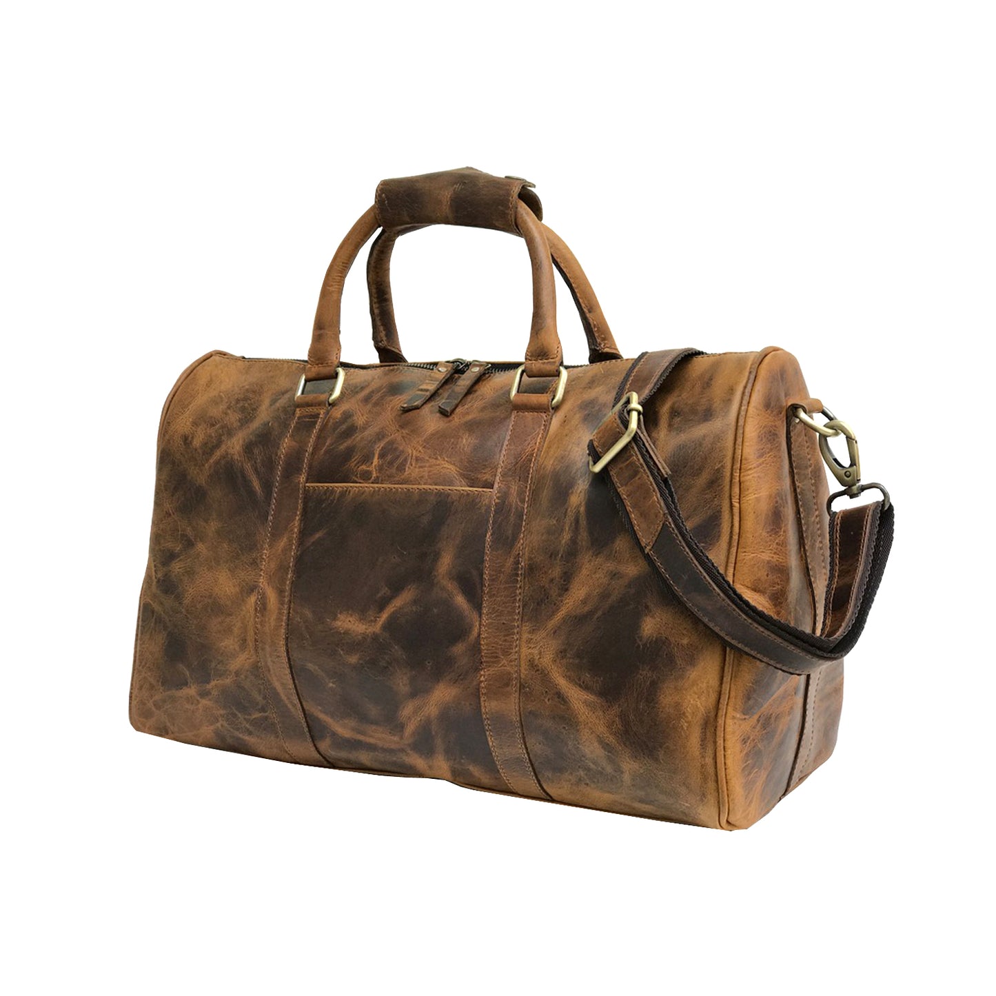 Crazy Horse Leather Travel Bag (Unisex)