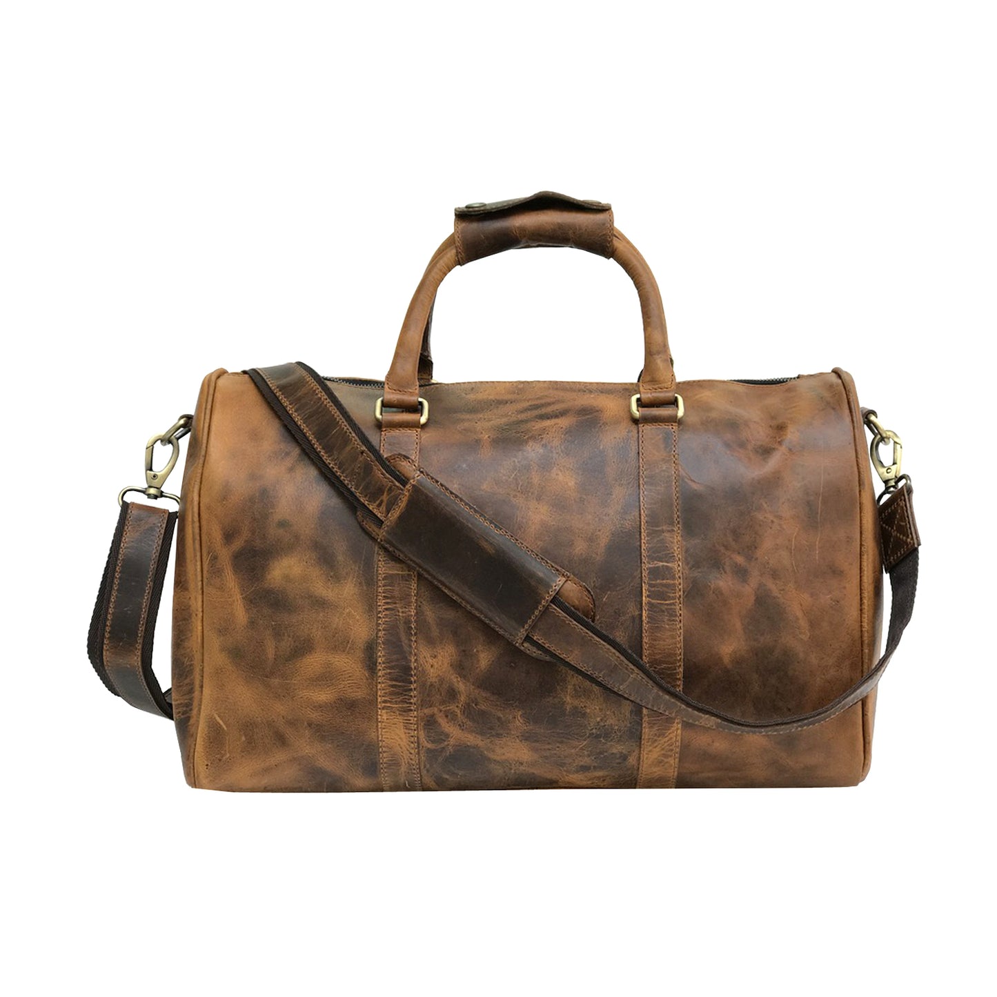 Crazy Horse Leather Travel Bag (Unisex)