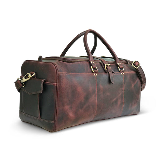 Extra Large Leather Duffle Bag