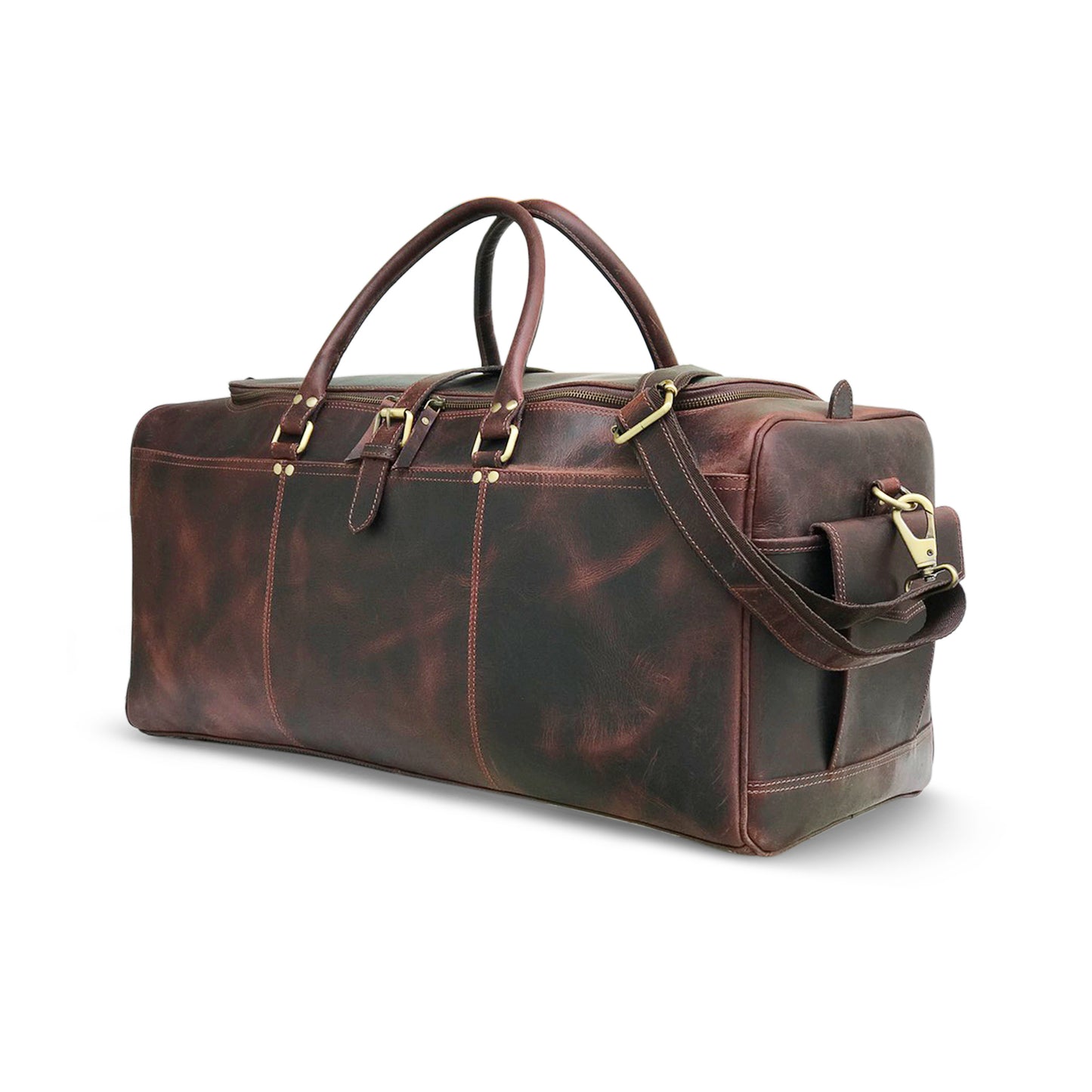 Extra Large Leather Duffle Bag